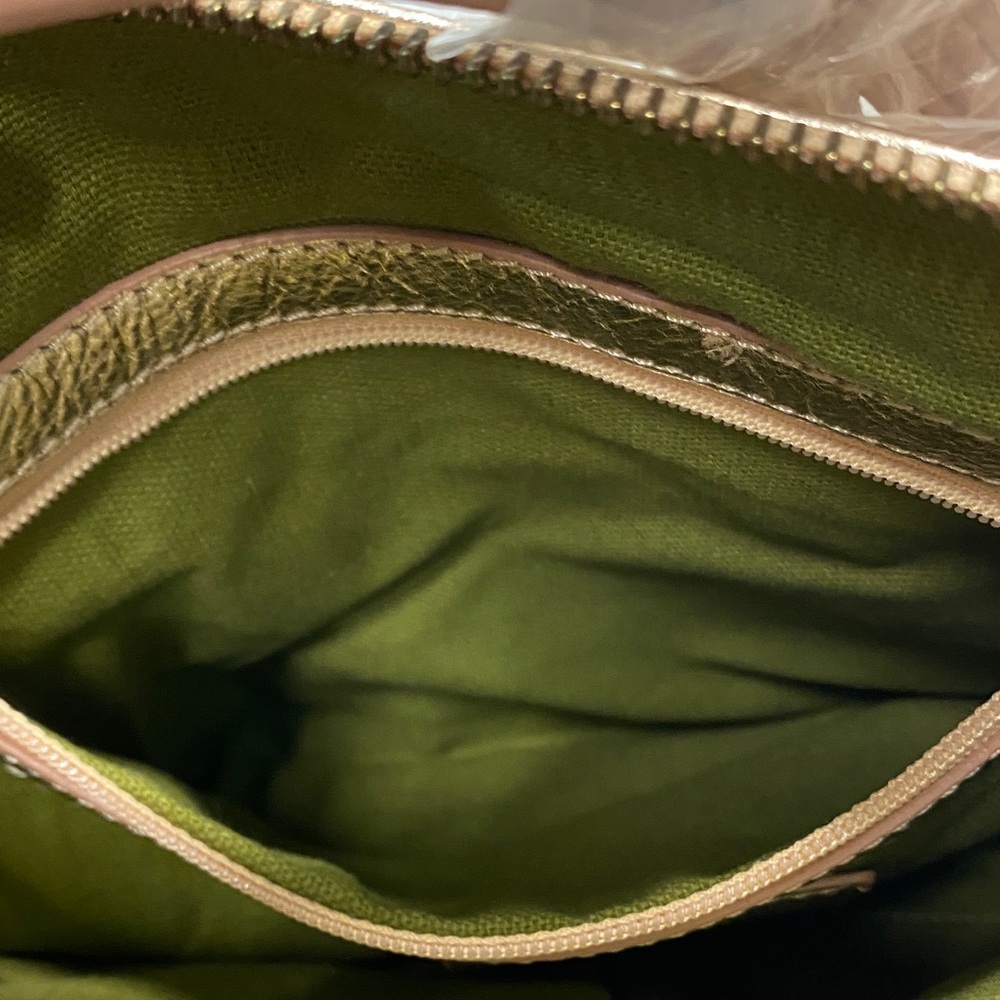 NWT‎ Firenze Bella RFID Blush Gold Women's Bag metallic Gemini ♊️ astrology - Picture 12 of 15